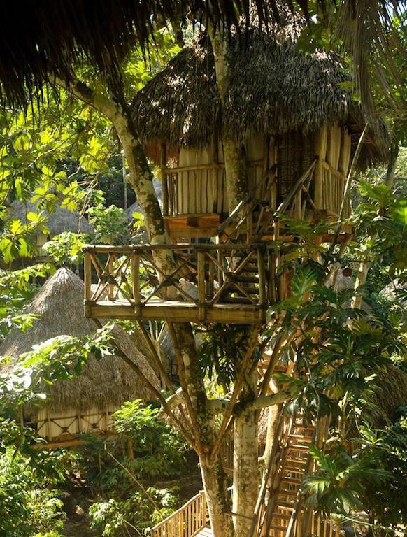 Dominican Tree House Village Santa Barbara De Samana Esterno foto