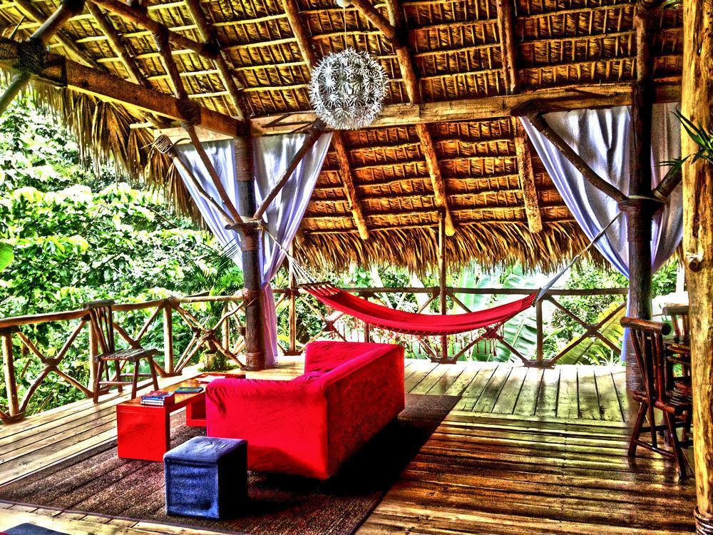 Dominican Tree House Village Santa Barbara De Samana Esterno foto